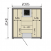 Harvia Solide S2122LD